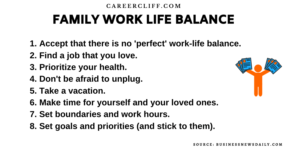 essay on balancing work and family by a mother